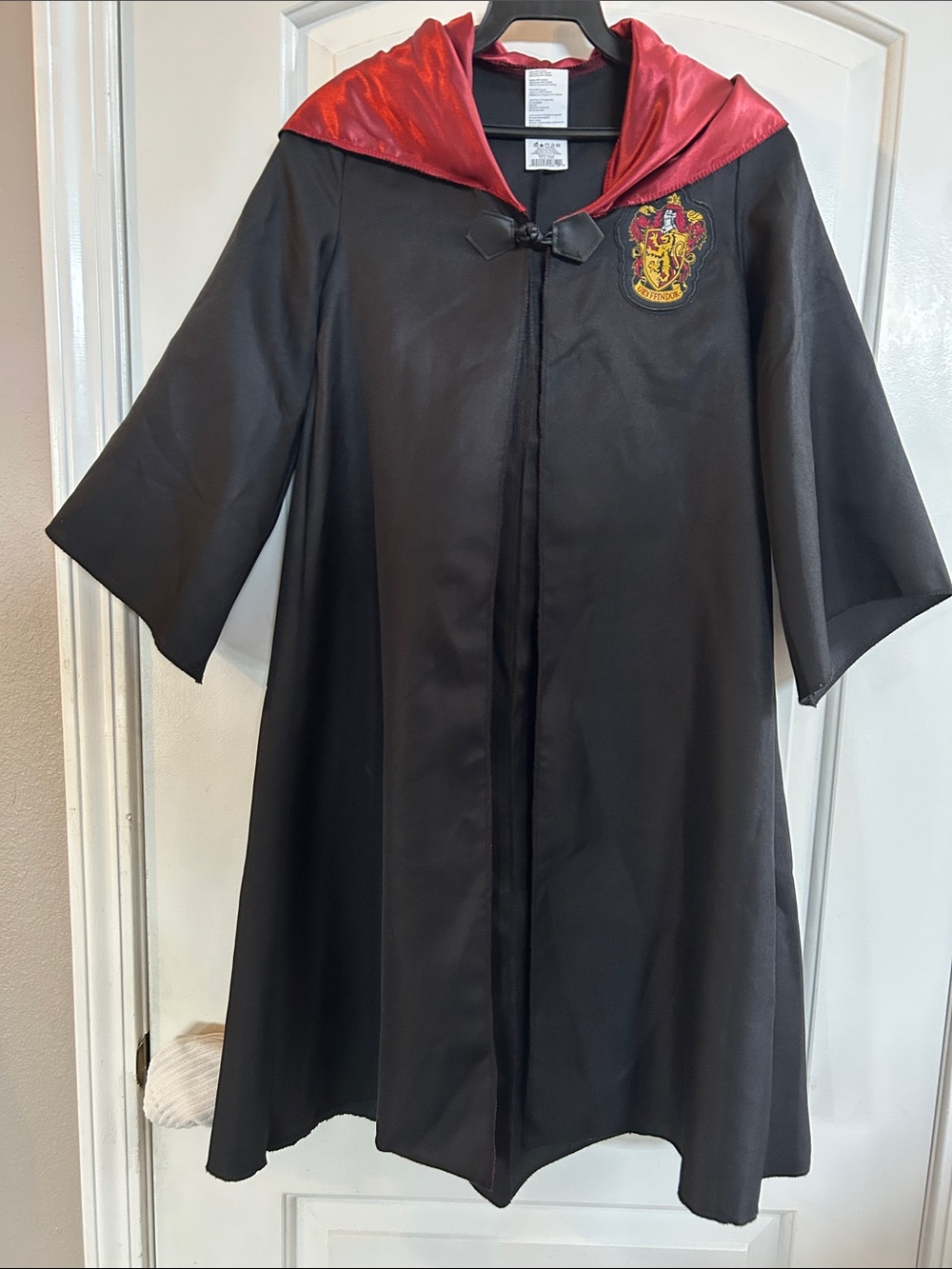 Kids Black and Red Harry Potter Gryffindor Robe Jacket